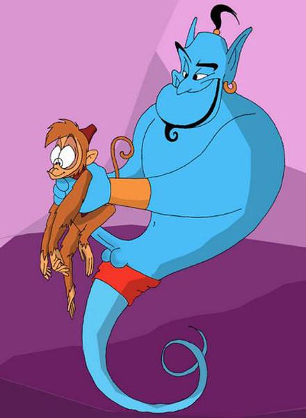 12P Princess Jasmine choking on Genie