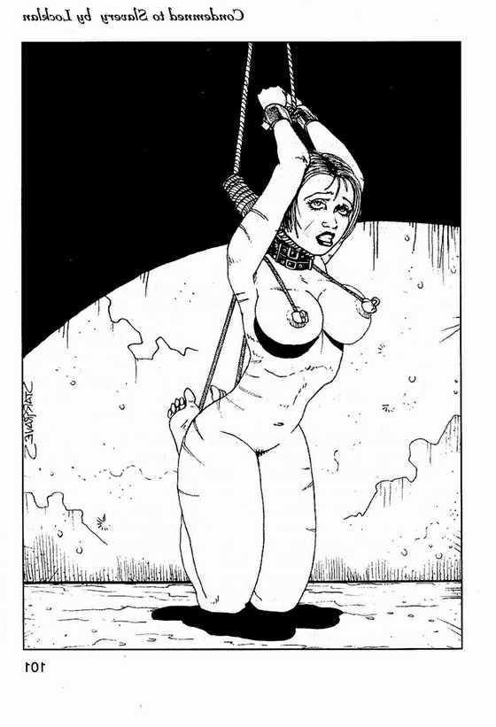 15P evil sexual bondage art set in dark painful dungeon fetish
