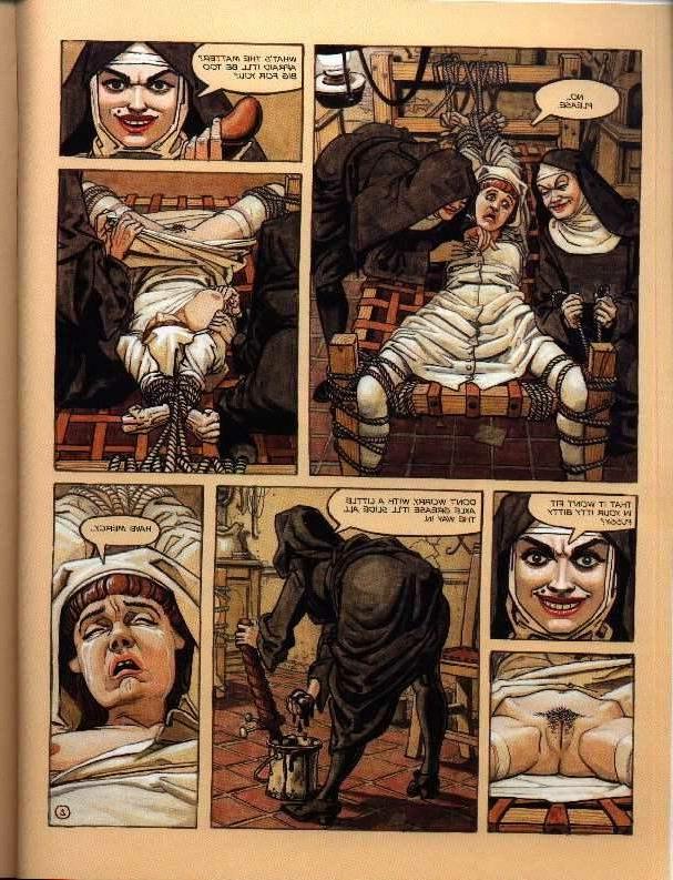 15P honry nuns have brutal demon fetish sex with the devils cock