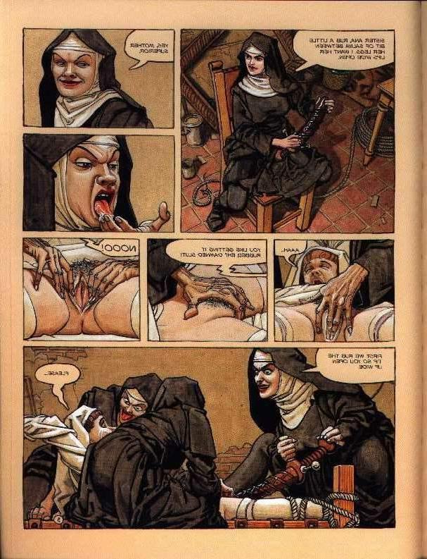 15P honry nuns have brutal demon fetish sex with the devils cock