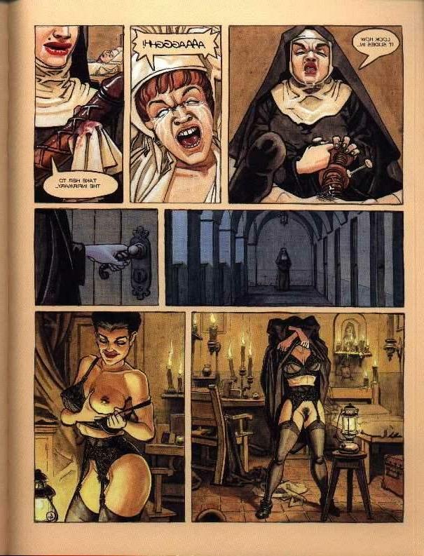 15P honry nuns have brutal demon fetish sex with the devils cock