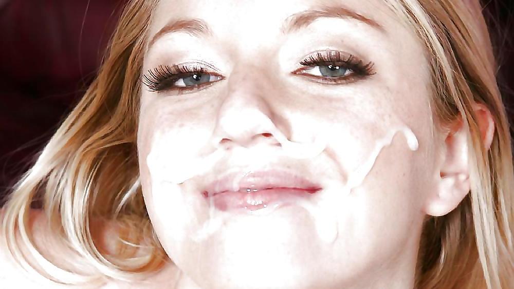 25P Cum on Her Face #2