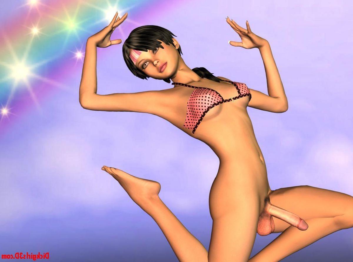 16P Toon Dickgirl