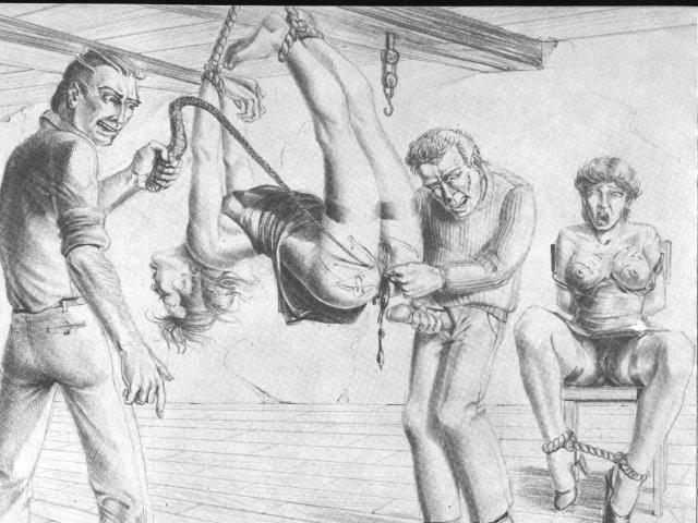 15P women scream when forced on poles