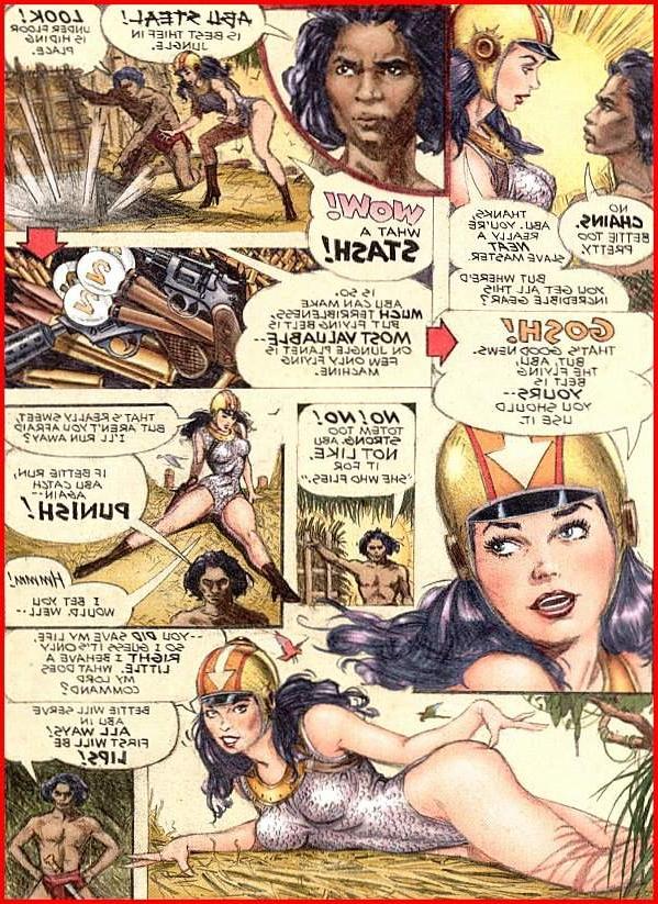 15P classic betty page bdsm fetish comics