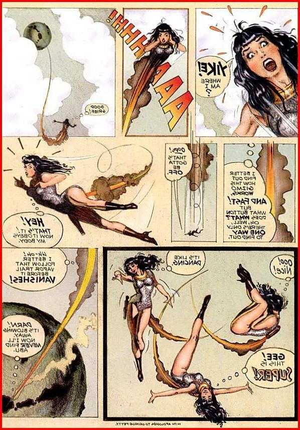 15P classic betty page bdsm fetish comics