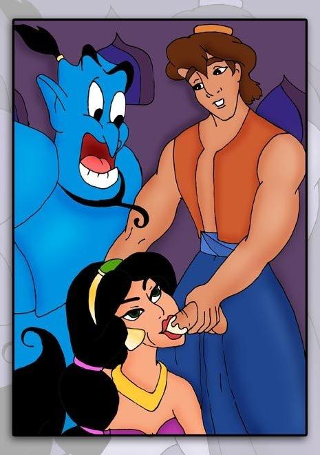 12P Angry Jasmine craving Genie before nailed with desire