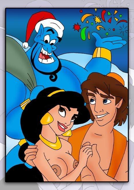 12P Angry Jasmine craving Genie before nailed with desire