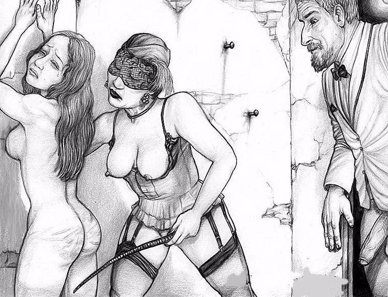 15P böse Horror-BDSM-Kunst, Frauen in Schmerzen
