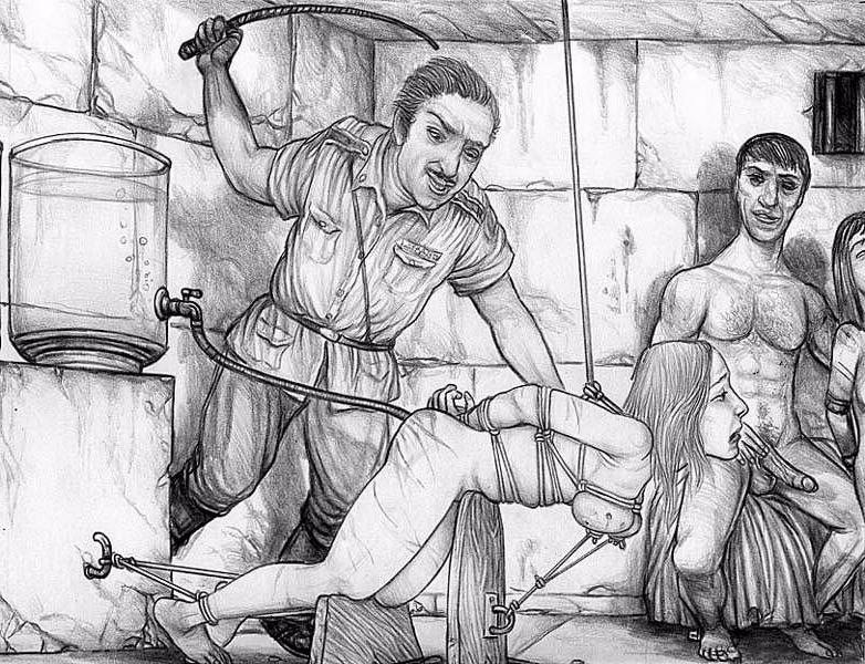 15P böse Horror-BDSM-Kunst, Frauen in Schmerzen