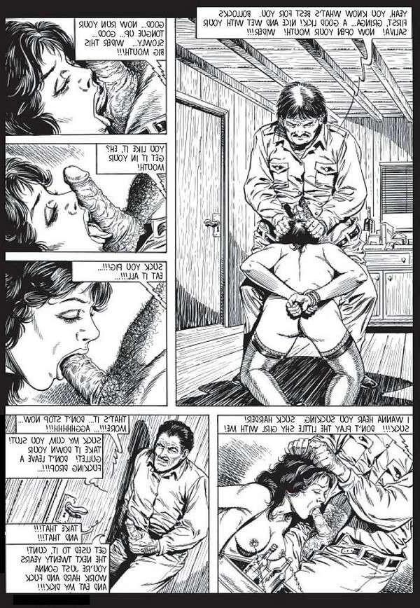 15P cock forced down throat wrists tied back
