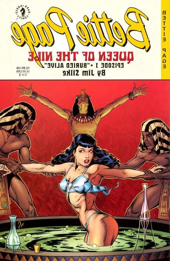 15P classic Betty Page bondage sex comics