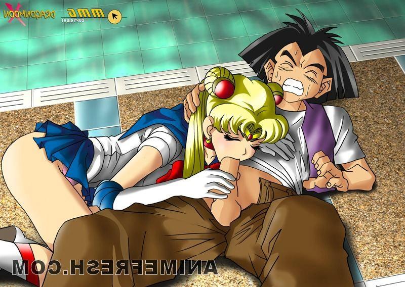 10P Sexual anime chick with big boobs getting nailed doggy style