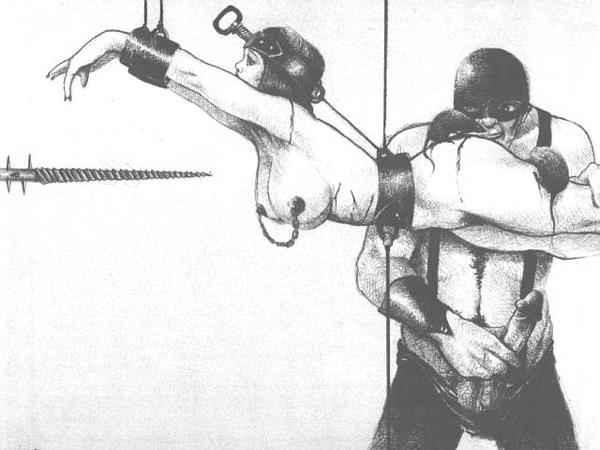 15P horrible painful evil anal bondage sex