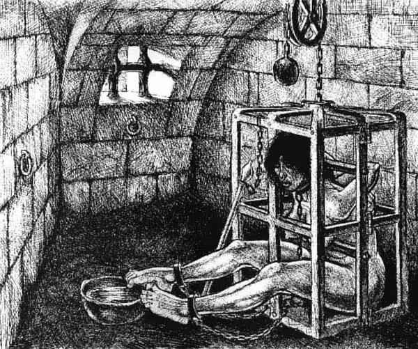 15P extreme pain vintage German bdsm art
