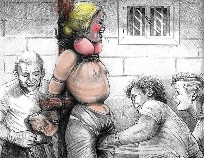 15P unspeakable pain horror bondage art