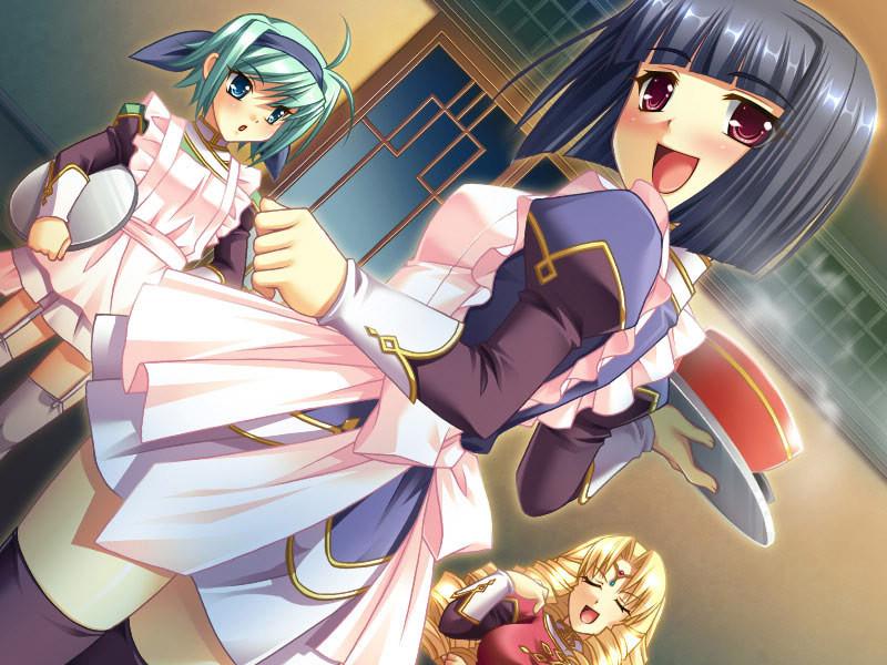 20P Princess young hentai servants with big tits causing trouble