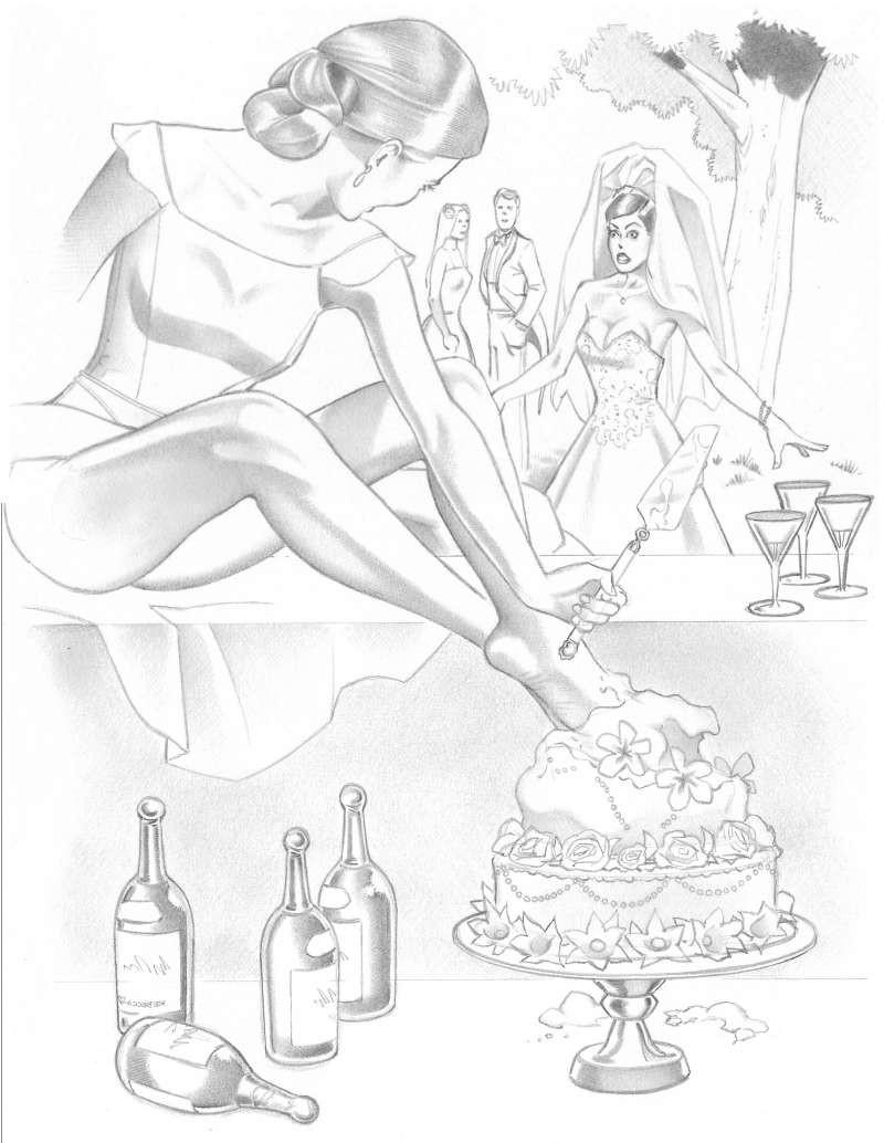 15P lesbians seduce new bride sex fetishes