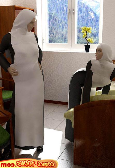 15P Toon nuns fuck