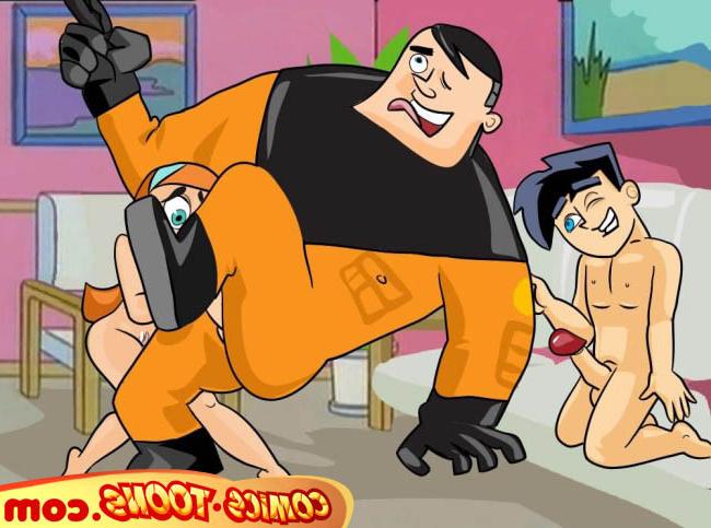 15P Cartoon threesome