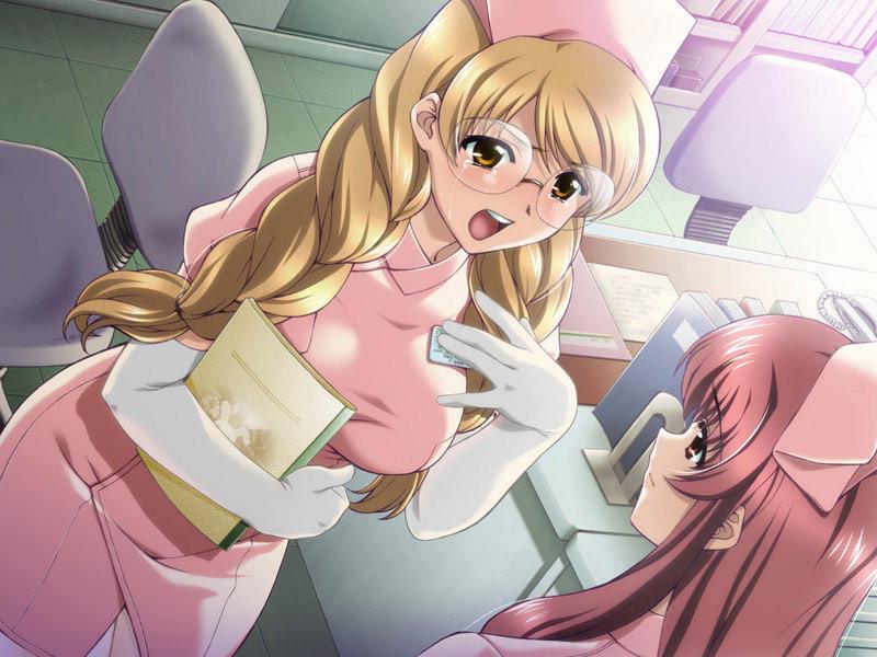 20P Piss drinking fetish hentai nurses in pink uniform with big tits