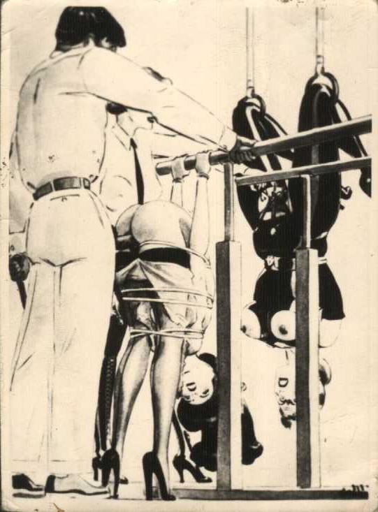 15P tied women in bizarre painful bdsm art