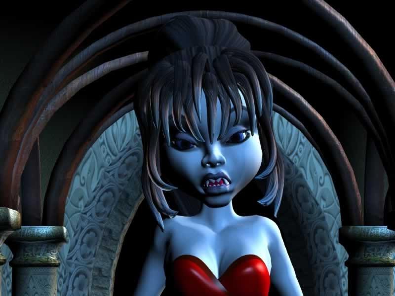 16P Vampire anime
