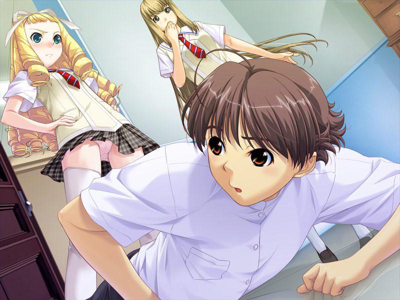 20P Blonde schoolgirl hentai princess with huge natural breasts