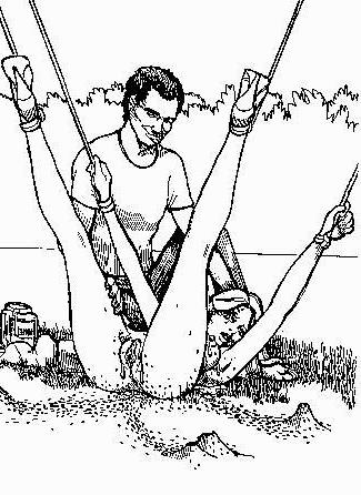 15P insane and evil horror bondage art