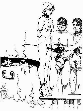 15P insane and evil horror bondage art