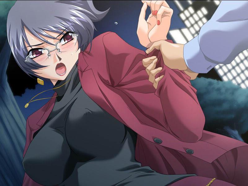 19P Lonely hentai housewife lets strangers fuck and cum on her tits