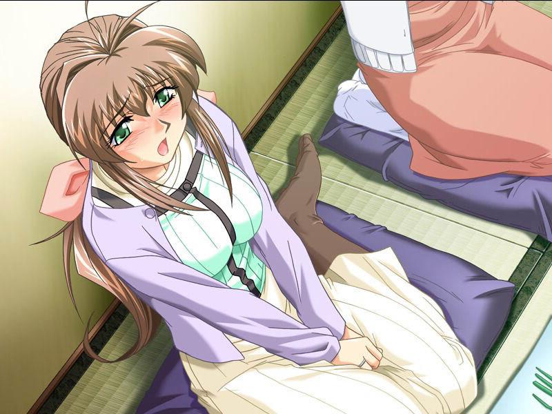 19P Lonely hentai housewife lets strangers fuck and cum on her tits