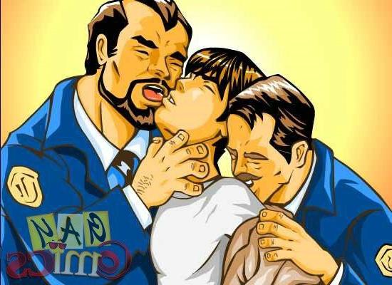 16P Gay comics about fucking with police