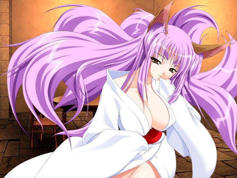 18P Beautiful big breasts on crazy anime costume lingerie models