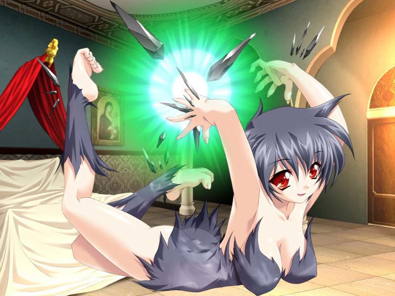 18P Beautiful big breasts on crazy anime costume lingerie models