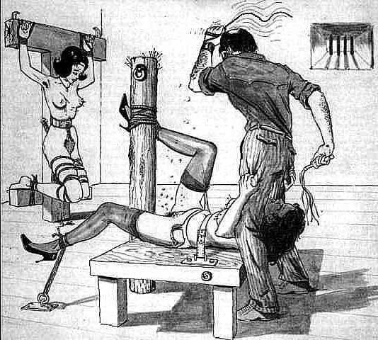 15P extreme painful horror bondage art