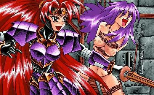 12P Anime girls with huge tits get rough