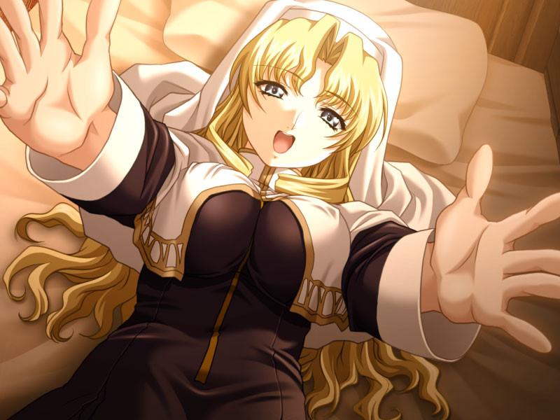 15P Anime girl with big tits gets hard sex
