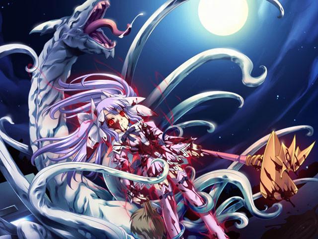 18P Tight little busty hentai teens fucked by wild tentacle monsters