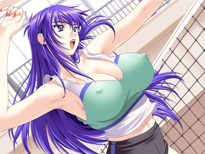 18P Super big tits on naive anime college coeds get a workout