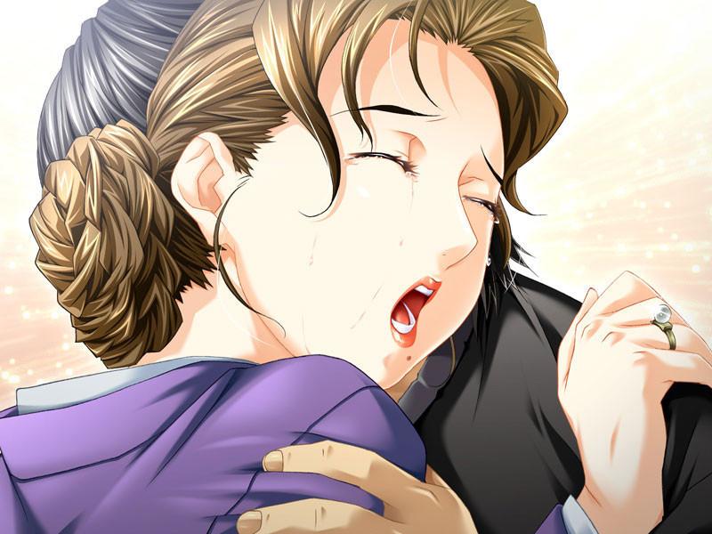 20P Loving big titty anime mommys with big squirting nipples