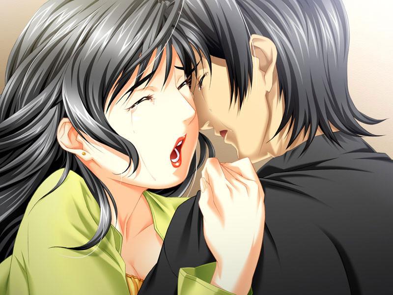 20P Loving big titty anime mommys with big squirting nipples