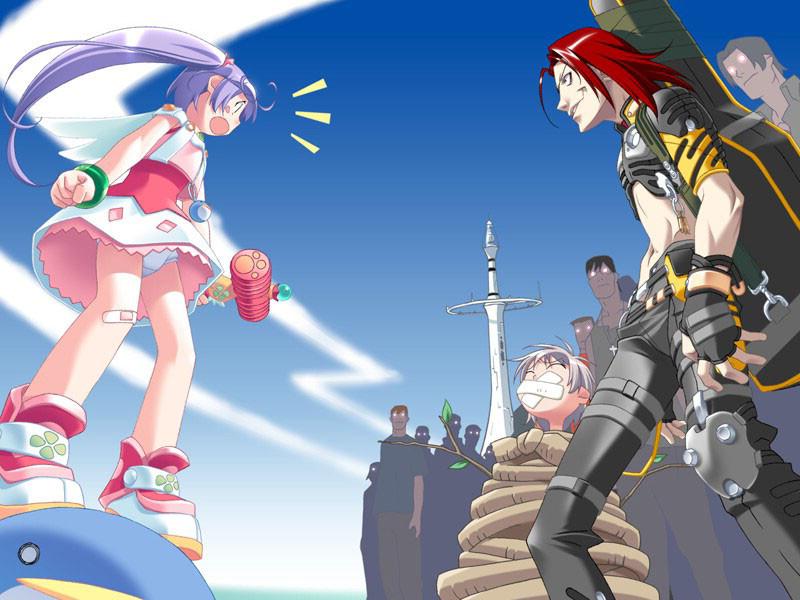 20P Peculiar young anime girls wild adventure filled with upskirts