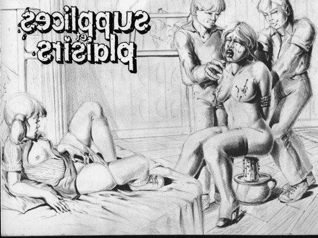 15P horror bondage skinny girls in evil pain