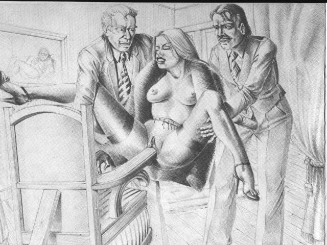 15P horror bondage skinny girls in evil pain
