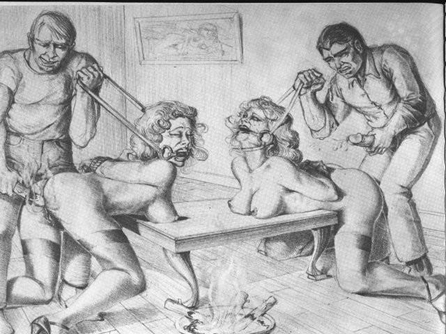 15P horror bondage skinny girls in evil pain