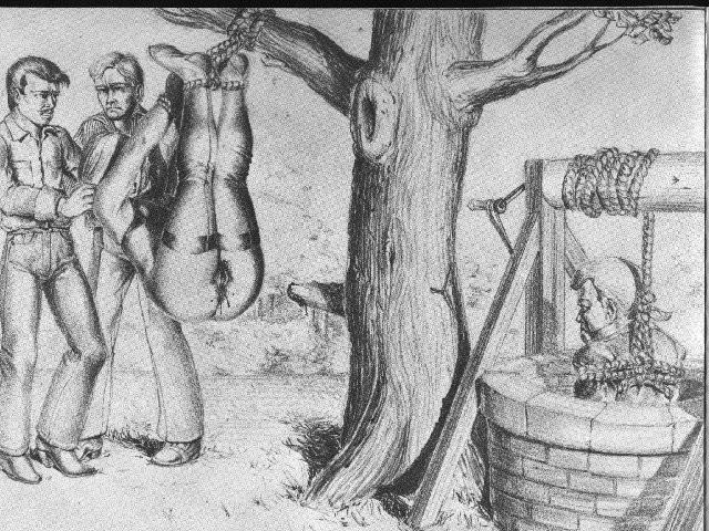 15P horror bondage skinny girls in evil pain