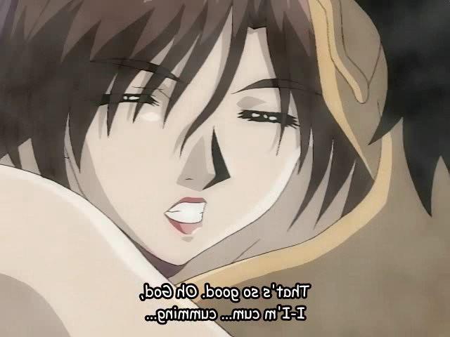 15P Anime waitress is taken to bed and fucked