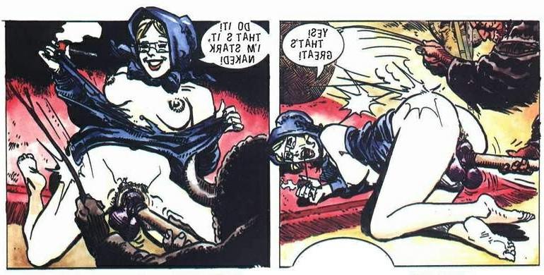 16P Western sex adult comics series