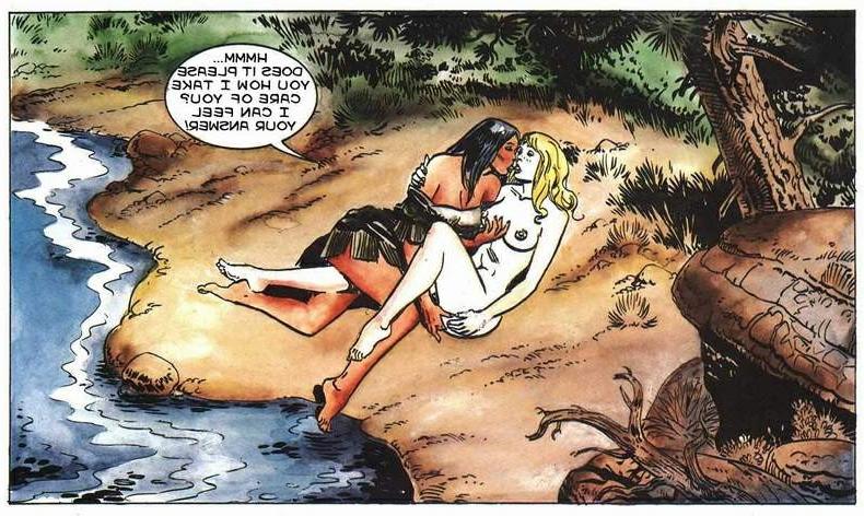 16P Western sex adult comics series